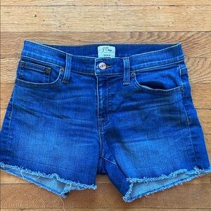 Jcrew denim shorts